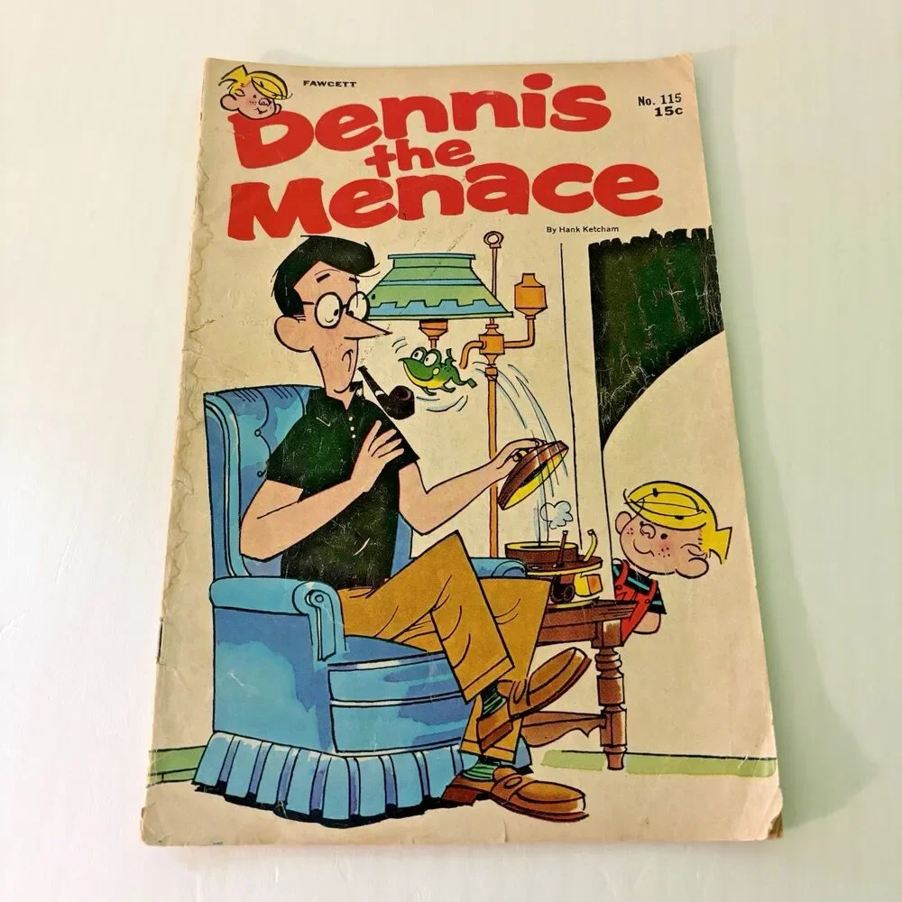 Dennis the Menace Comic Book Magazine #115 July 1971 Fawcett Hank Ketcham